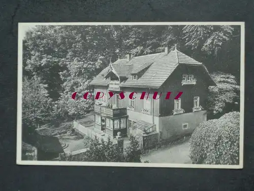 HARTHA Hintergersdorf Tharandt Dresden - Haus FRIEDRICHSRUH - 1930