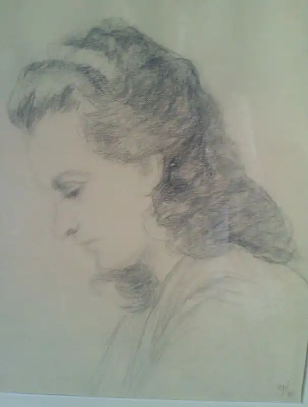 Frauenportrait von Ugi BATTENBERG 1