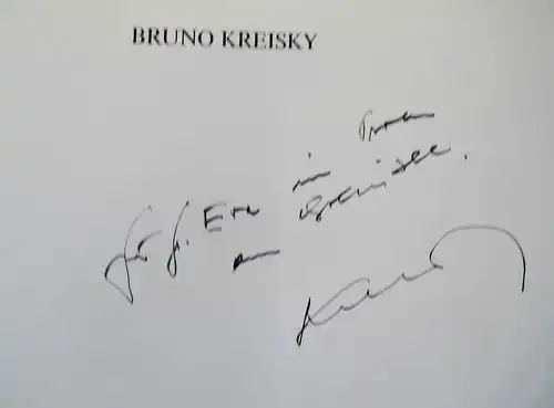 Kreisky, Bruno. Bruno Kreisky.