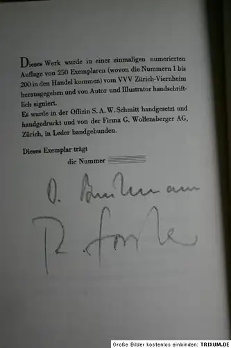 Brinkmann, Donald: Georg Büchner als Philosoph, Linolschnitte von Roland Forster. 