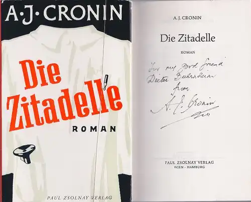 Cronin, Archibald Joseph: Die Zitadelle, Roman. 