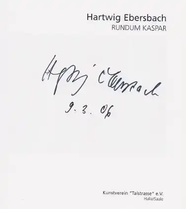 Rataiczyk, Matthias (Hrsg.). Hartwig Ebersbach.