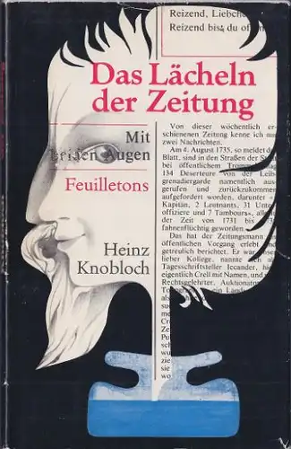 Knobloch, Heinz: Das Lächeln der Zeitung, Gesamtausstattung Wolfgang Würfel. 