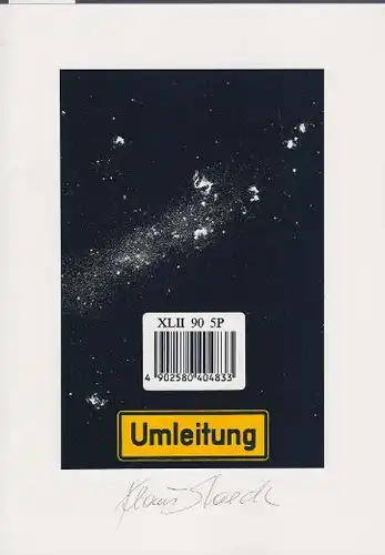 Staeck, Klaus: Umleitung, Akademie der Künste Heft 7. 