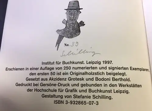 Schilling, Stefanie (hrsg. u. ill.): Mein Herz is wie ne Pralinee, Deutsche Kinderreime. illustriert mit Holzstichen und ausgewählt von Stefanie Schilling. 