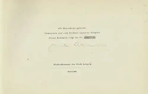 Goethe, Johann Wolfgang von: Das Tagebuch, Mit handkolorierten Zeichnungen von Max Schwimmer. 