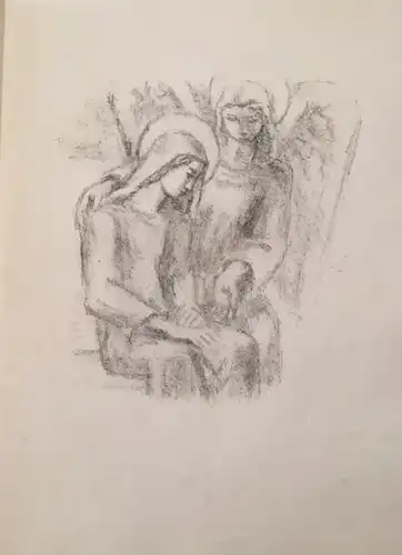 Ghéon, Henri und Karl Walser: Le miroir de Jésus, Mystères du Rosaire. 