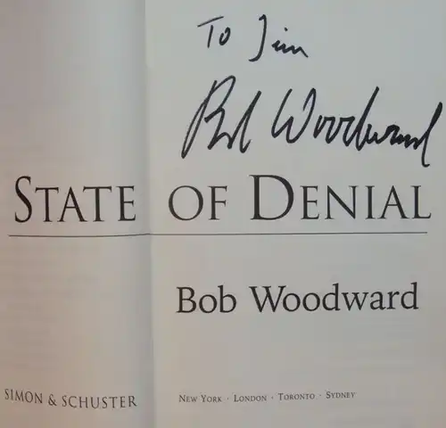 Woodward, Bob: State of Denial, Bush at War, Part III. 
