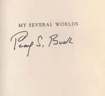 Buck, Pearl S. My several Worlds.