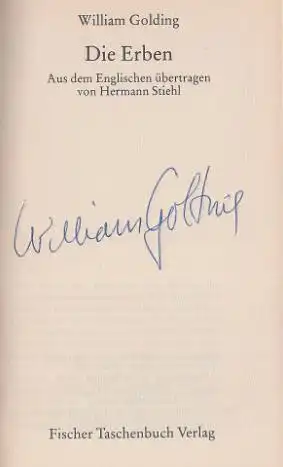 Golding, William. Die Erben.