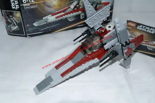 LEGO 6205 STAR WARS V-Wing Fighter OVP mit Anleitung