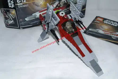 LEGO 6205 STAR WARS V-Wing Fighter OVP mit Anleitung