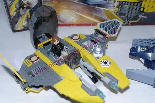 LEGO 7256 STAR WARS Jedi Starfighter & Vulture Droid OVP mit Anleitung