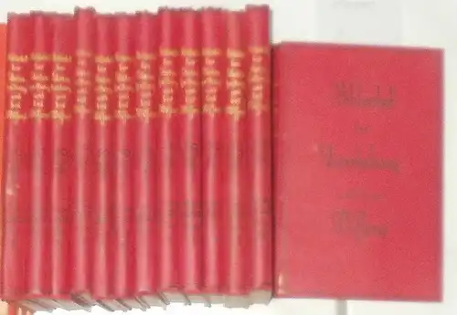 Bibliothek der Unterhaltung und des Wissens.komplett in 13 Bänden --  50. Jahrgang 1926. - 13 Bände KOMPLETT !. 