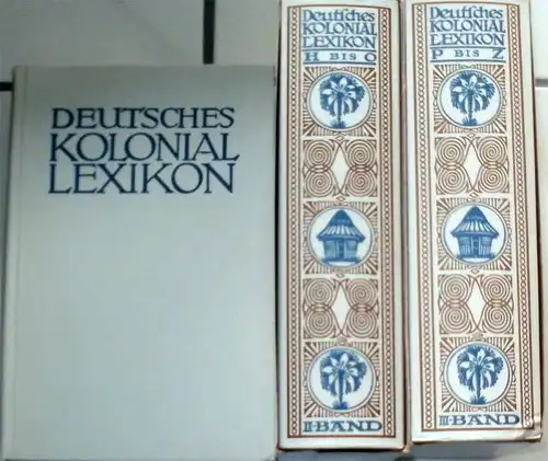 Schnee, Heinrich Dr. (Hg.): Deutsches Kolonial-Lexikon. - I. Band: A-G; II. Band: H-O; III. Band: P-Z. (3 Bände KOMPLETT).
