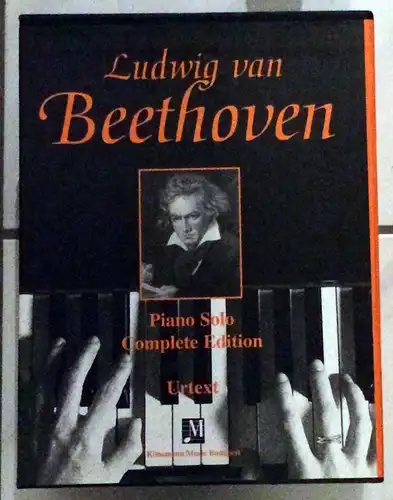 Beethoven, Ludwig van (Komponist): Sämtliche Klavierwerke = Complete piano works. URTEXT - Ausgabe in 7 Bänden ! - Hrsg. von István Máriássy
