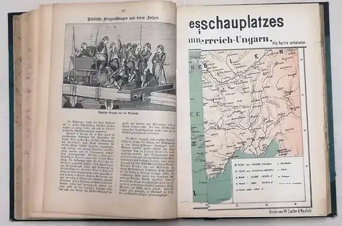 Zimmermann, Moritz B: Illustrirte [Illustrierte] Geschichte des Orientalischen Krieges von 1876 - 1878. - (Für das Volk bearbeitet). 