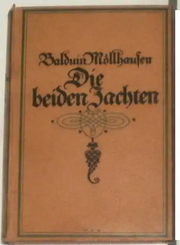 Möllhausen, Balduin: Die beiden Jachten. (Yachten) - Roman. 
