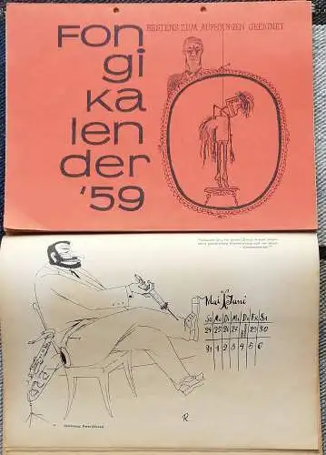 Süverkrüp, Dieter: Fongi - Kalender ´59. 
