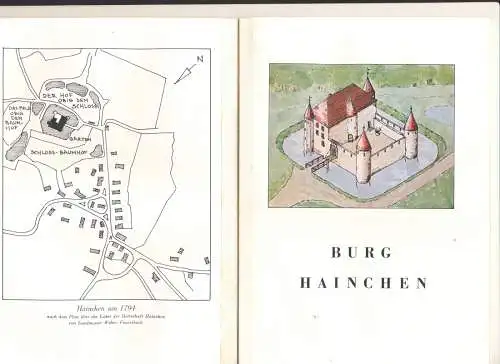 Ulbrich, Hans: Burg Hainchen. - Ein verpflichtendes Kleinod des Siegerlandes. 