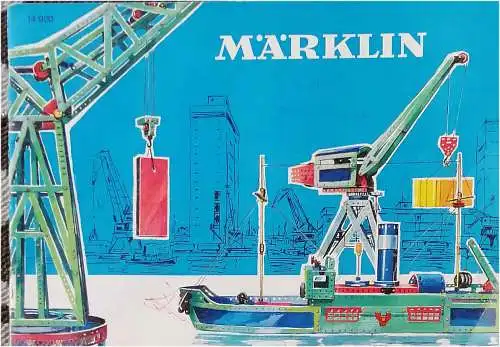 Märklin Metallbaukasten Katalog 14920. 