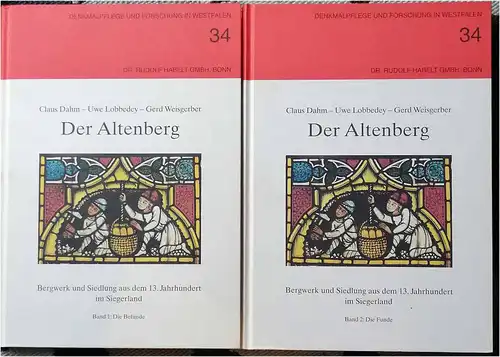 Der Altenberg --  Teil: Band 1: Die Befunde - Band 2: Die Funde.  KOMPLETT ! in 2 Bänden. 