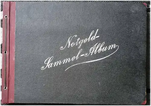 Notgeld-Sammel-Album  Österreich 1919 - 1921. 
