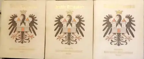Hupp, Otto: Deutsche Ortswappen (3 Bände fast KOMPLETT) !. 