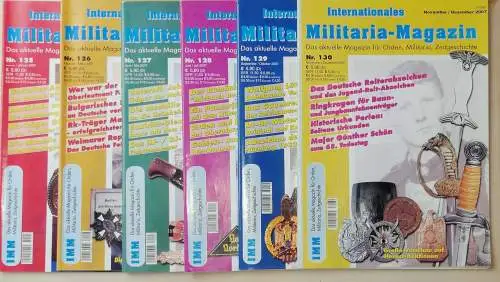 Internationales Militaria-Magazin IMM -  Jahrgang 2007  - Hefte 125 bis 130 (Januar bis Dezember). 