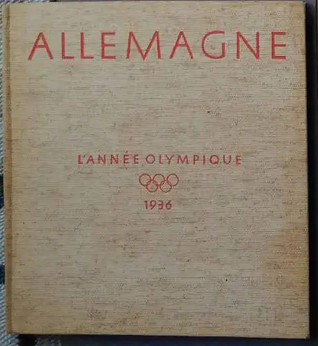 Allemagne - L´année olympique 1936  (Deutschland - Olympia-Jahr 1936). 