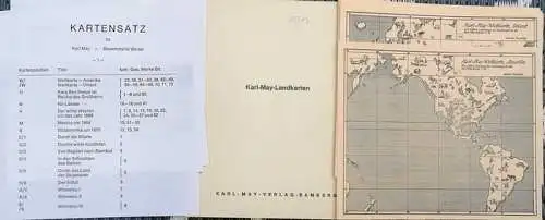 May, Karl: Karl-May-Landkarten. 