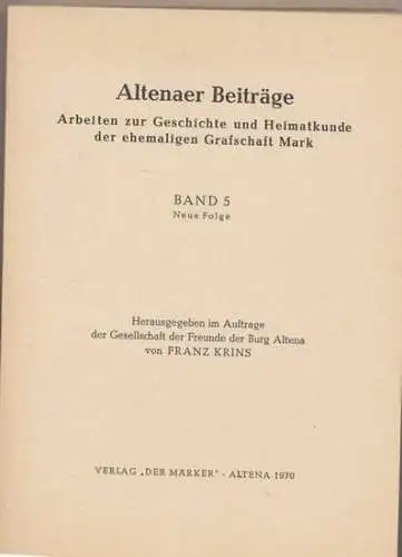 Fricke, Eberhard: Zur frühen Landeskunde, insbesondere zur Entstehung der Gerichtsverfassung im Süderland. Versuch einer Deutung nach dem augenblicklichen Stand der wissenschaftlichen Forschung. 