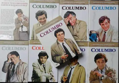 Columbo, Komplette Sstaffeln 1 bis 10  zus. 30 DVD´s  in 9 Boxen) KOMPLETT !, COLUMBO