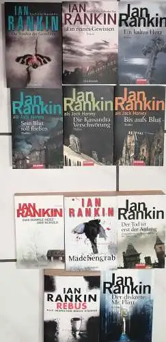 Rankin, Ian: 11 Kriminalromane. 