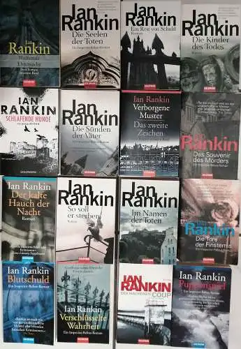 Rankin, Ian: 3 Kriminalromane.: Ian Rankin als Jack Harvey - Die Kassandra-Verschwörung / Sein Blut soll fliessen / Bis aufs Blut. 