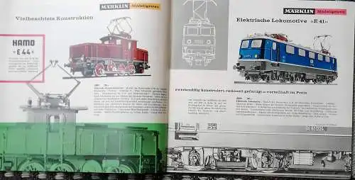 Märklin Angebots-Katalog 1957. 