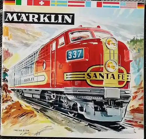 Märklin Angebots-Katalog 1961 / 62. 