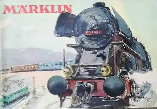 Märklin Haupt-Katalog 1955. 