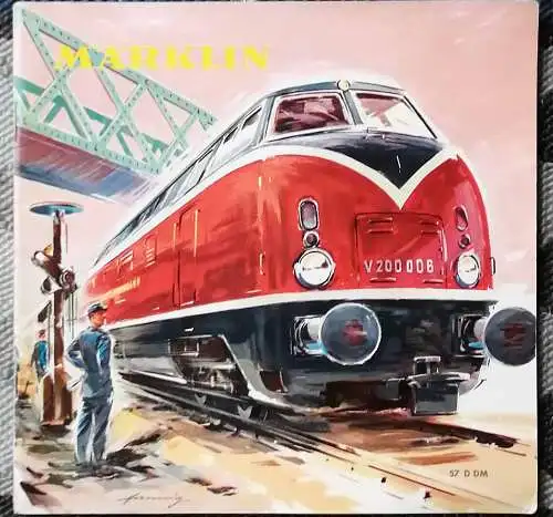 Märklin Haupt-Katalog 1957 D DM. 