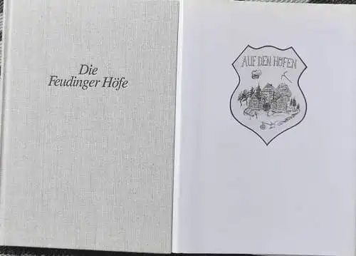 Wied, Werner (Hrg.): Auf den Höfen   Die Feudinger Höfe Wittgenstein oberstes Lahntal.   Ein Dorfbuch der Ortschaften des obersten Lahntales: Amthausen, Bermershausen.. 