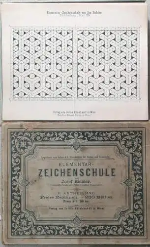 Eichler, Josef: Elementar Zeichenschule : II. Abtheilung   Freies Zeichnen.   methodisch geordneter Übungsstoff für den Unterricht im Freihandzeichnen an österreichischen Volks.. 