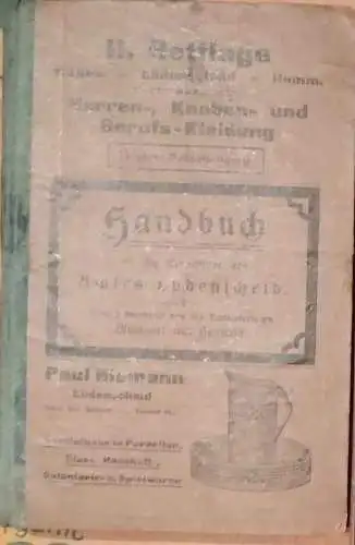 Blensdorf, (Hrg.) und (Hrg.) Hageböck: Handbuch für die Einwohner des Amtes Lüdenscheid. 1912 -  Amtlich bearbeitet. 