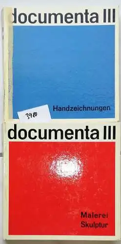 Ausstellungskatalog: documenta III. - Band I: Malerei und Skulptur / Band II: Handzeichnungen. - Internationale Ausstellung 27. Juni - 5. Oktober 1964 Kassel. 