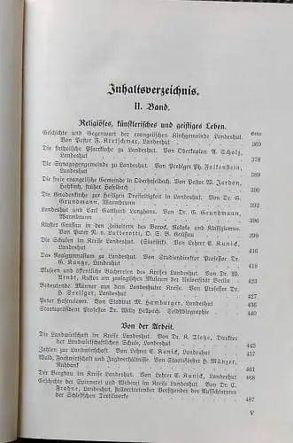 Kunick, E. (Hrg.): Heimatbuch des Kreises Landeshut i. Schl. - Zweiter Band. 