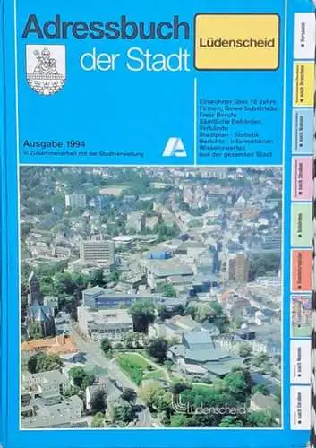 Adreßbuch Stadt Lüdenscheid - Ausgabe 1984 (nach amtlichen Unterlagen und Eigenerhebungen). 