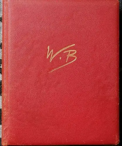 Busch, Wilhelm: Neues Wilhelm Busch-Album.  BIBLIOPHILE Ausgabe in Ganzleder ! - Sammlung lustiger Bildergeschichten mit 1500 Bildern. Heiteres und ERnstes aus seiner Lebenswerkstatt. 