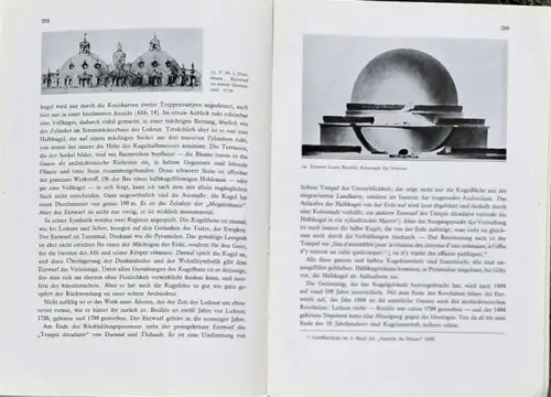 Sedlmayr, Hans: Die Kugel als Gebäude, oder: Das Bodenlose. - in: Das Werk des Künstlers. Kunstgeschichtl. Zweimonatschrift 1. Jahrgang 1939 - Heft 3. (Hrg Hubert Schade). 