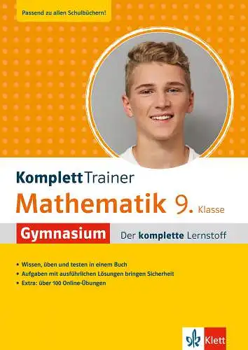 Borucki, Hans: KomplettTrainer Mathematik Gymnasium; Teil: 9. Klasse. Heike Homrighausen, Rüdiger Sandmann, Barbara Stockburger. 