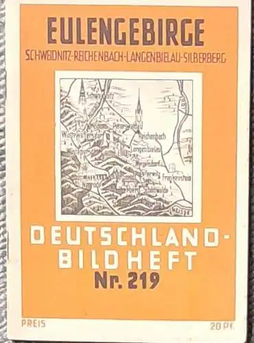 Eulengebirge. - Schweidnitz - Reichenbach - Langenbielau - Silberberg. 