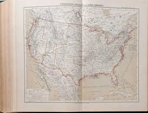 Sohr, K., Dr. (Hrg.): Vollständiger Hand-Atlas der neueren Erdbeschreibung für alle Theile der Erde in 100 Blättern. 